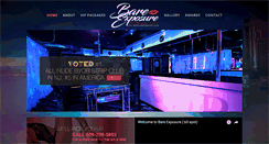 Desktop Screenshot of bareexposureac.com